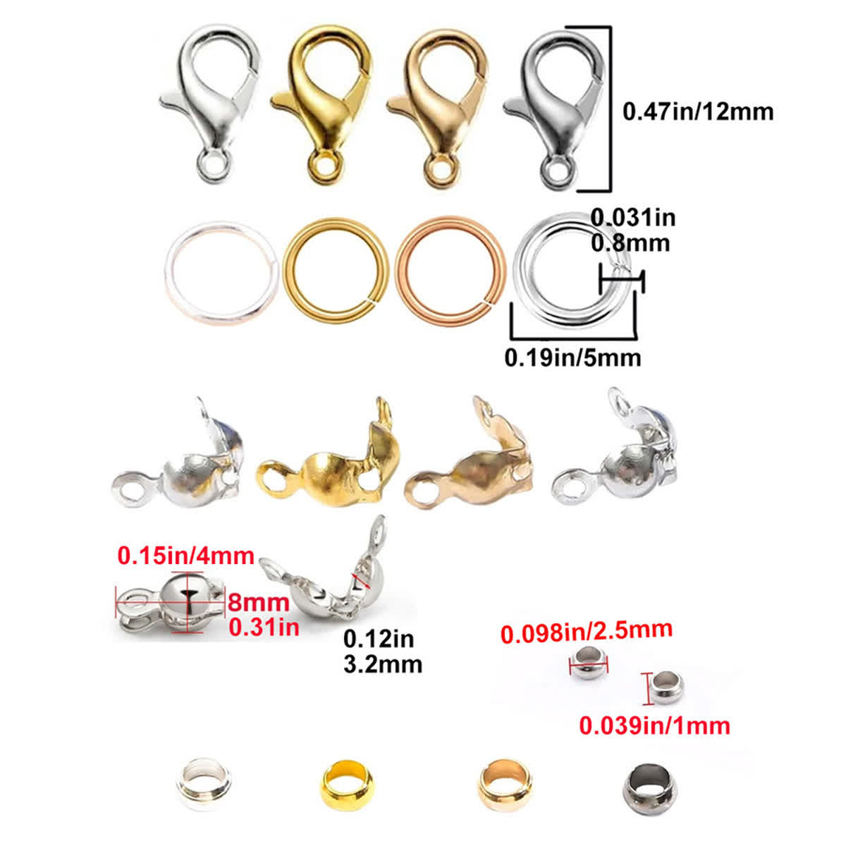 Assorted-Color Alloy 4-Piece S - Jewelry Making Soldering Kit ulasan dan harga