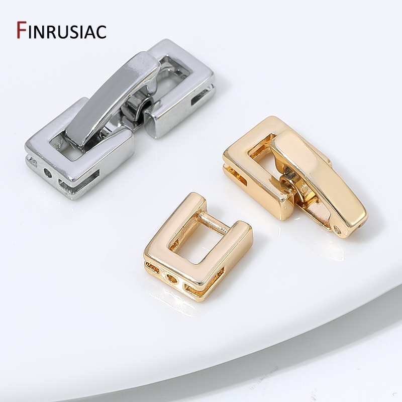 14K Gold Plated Rectangular Pe - Jewelry Making Essentials ulasan dan harga