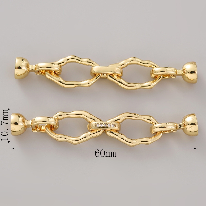 Zircon Fasteners For Bracelets - Jewelry Making Material ulasan dan harga