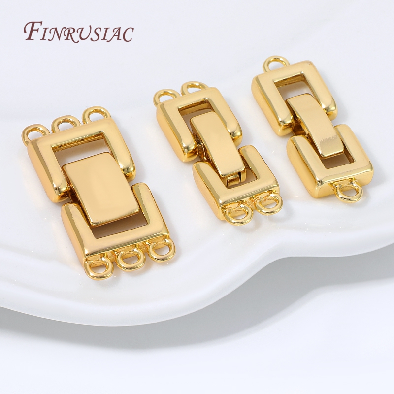 18K Gold Plated Multi Strands  - Jewelry Making Brass ulasan dan harga
