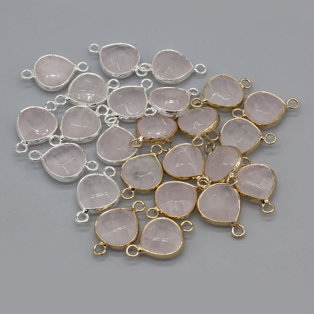 2pcs Natural Stone Connectors  - Jewelry Making Stones ulasan dan harga