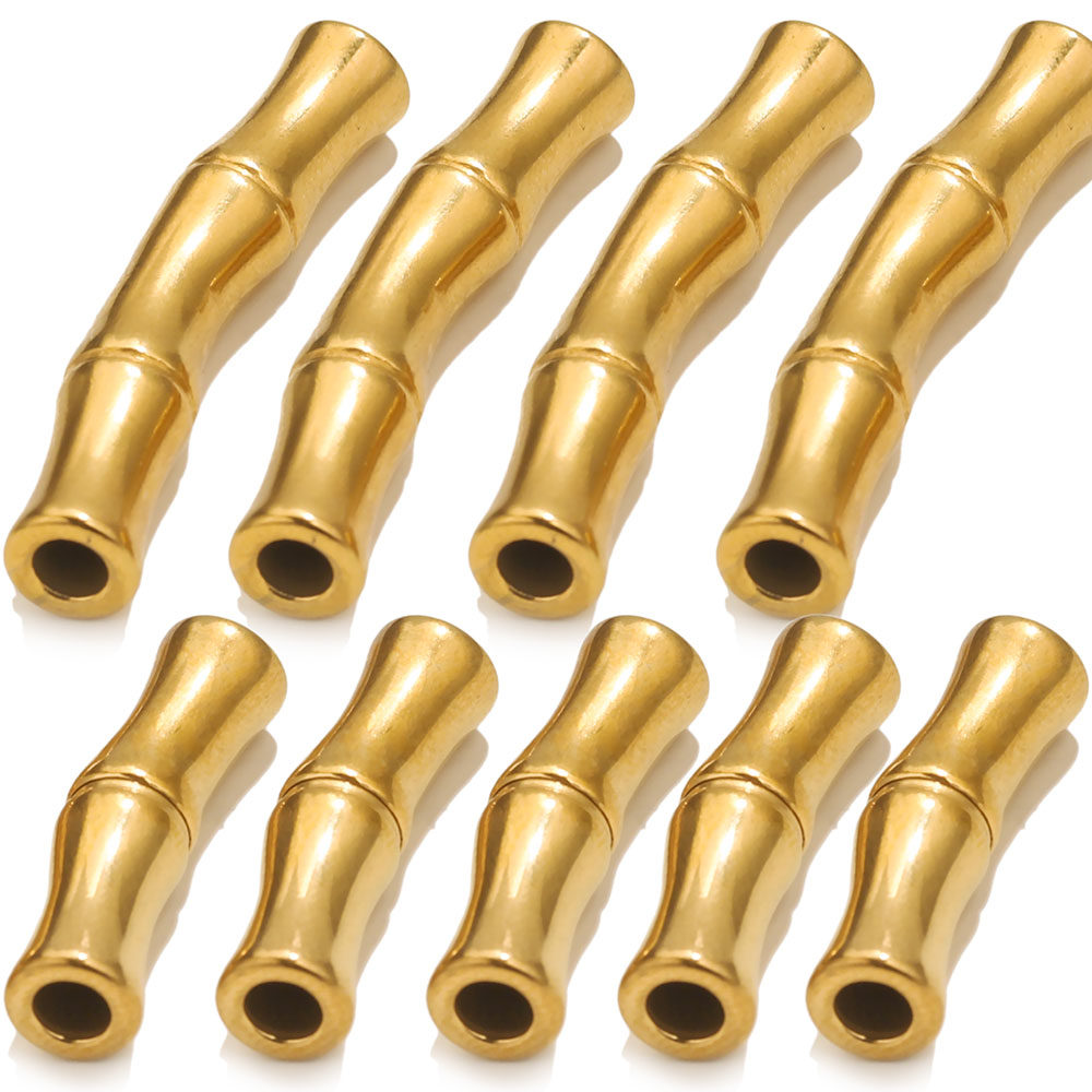 5pcs Stainless Steel Connector - Crimp Bead Tube ulasan dan harga
