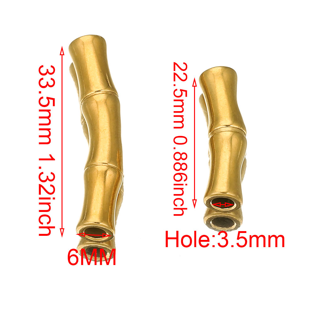 5pcs Stainless Steel Connector - Crimp Bead Tube ulasan dan harga