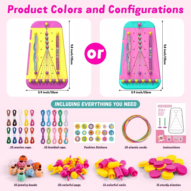 Friendship bracelet jewelry ma - Jewelry Making Kit For Kids ulasan dan harga