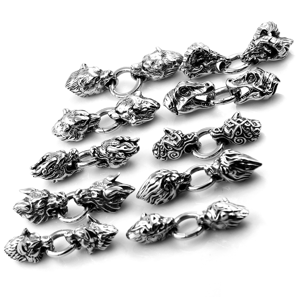 8.0mm Stainless Steel Animal H - Jewelry Making Name ulasan dan harga