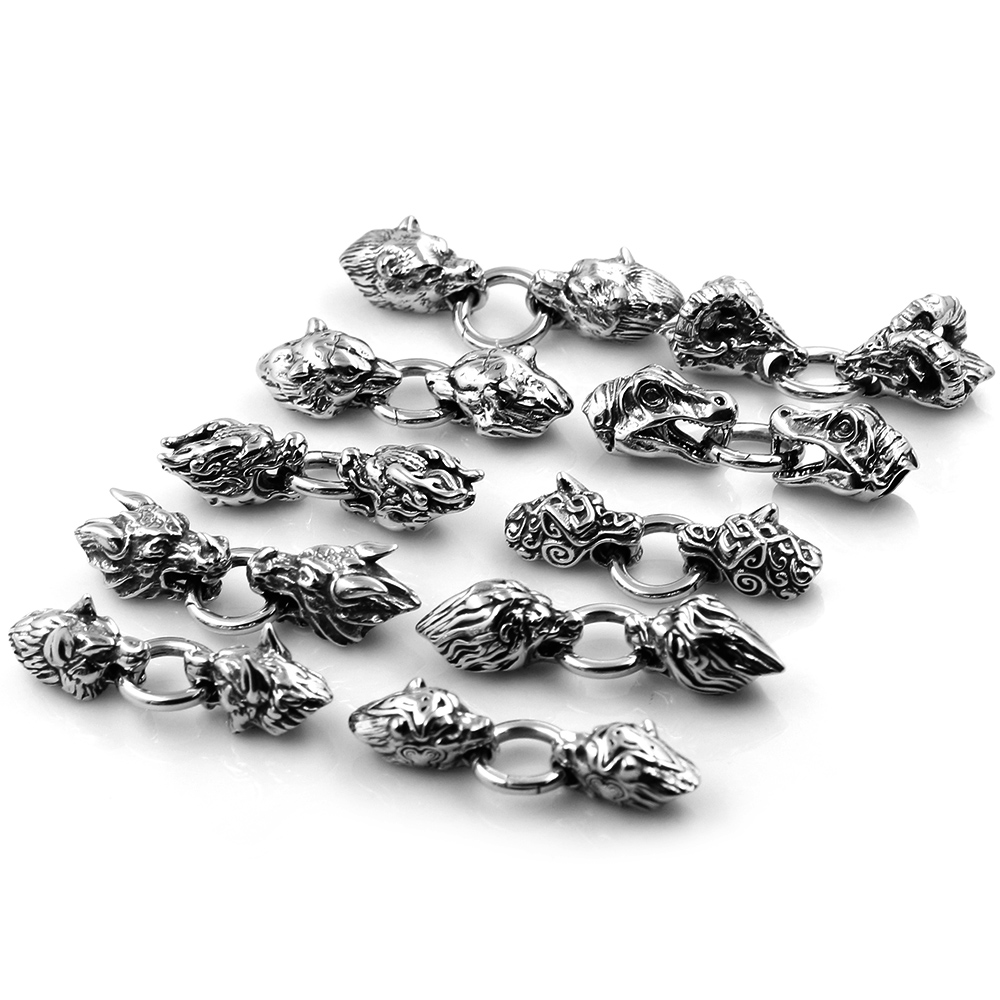 8.0mm Stainless Steel Animal H - Jewelry Making Name ulasan dan harga