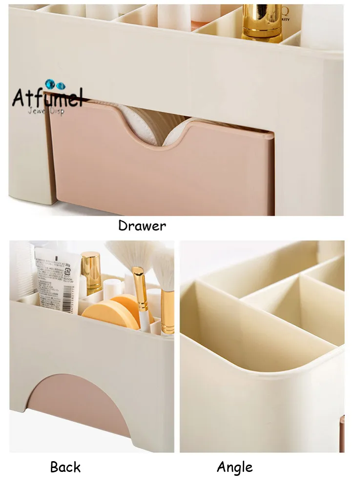 Plastic Cosmetic Storage Box M - Jewelry Making Desk ulasan dan harga