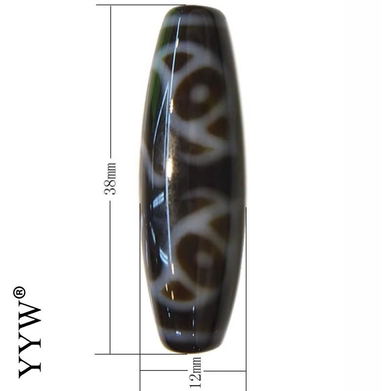 1pc Natural Tibetan Agate Onyx - Jewelry Making Japan ulasan dan harga