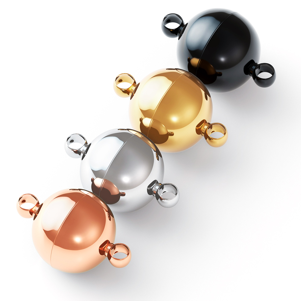 2pcs Stainless Steel Magnetic  - Jewelry Making Brass ulasan dan harga