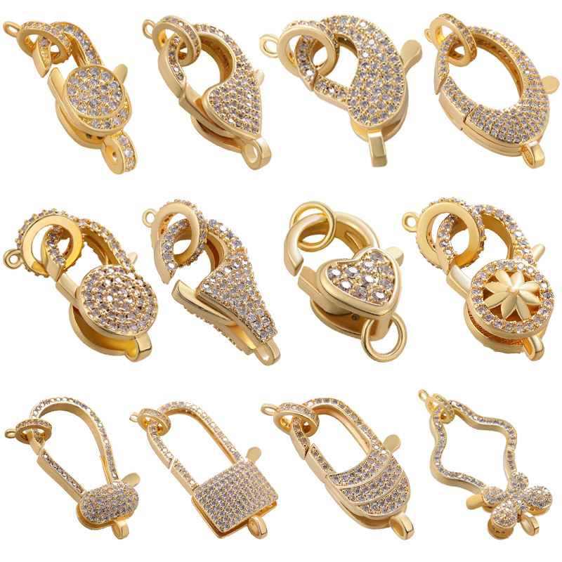 Juya 18K Real Gold Plated Acce - Jewelry Making Essentials ulasan dan harga