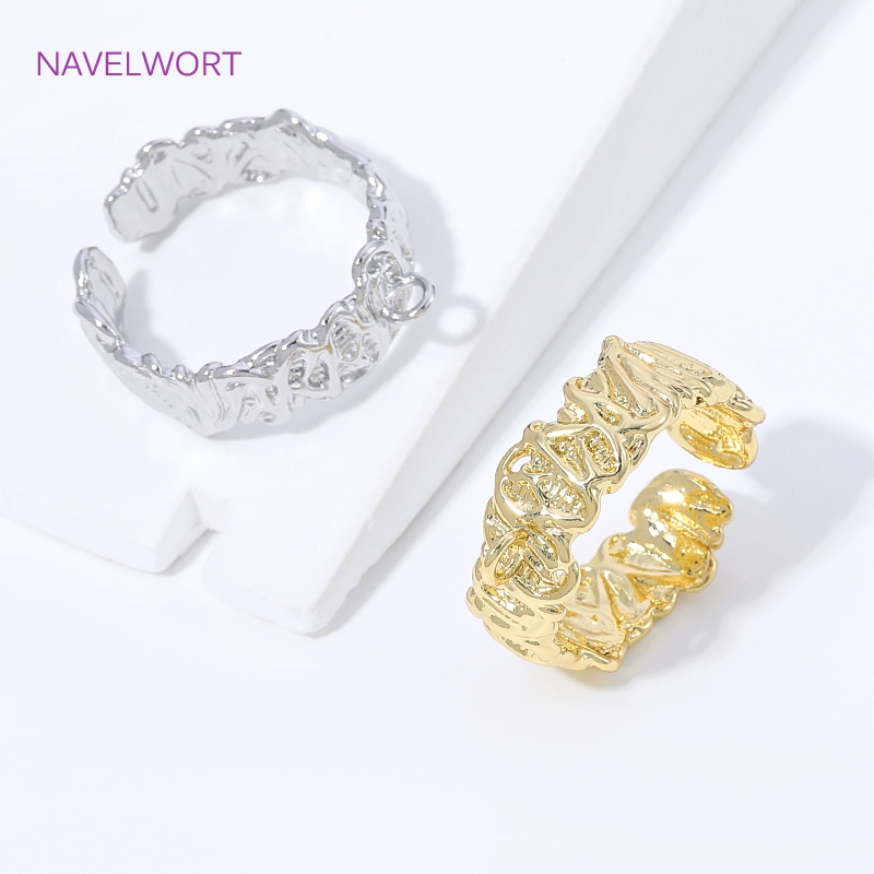 18K Gold Plated Brass Stripe O - Jewelry Making Soldering Kit ulasan dan harga