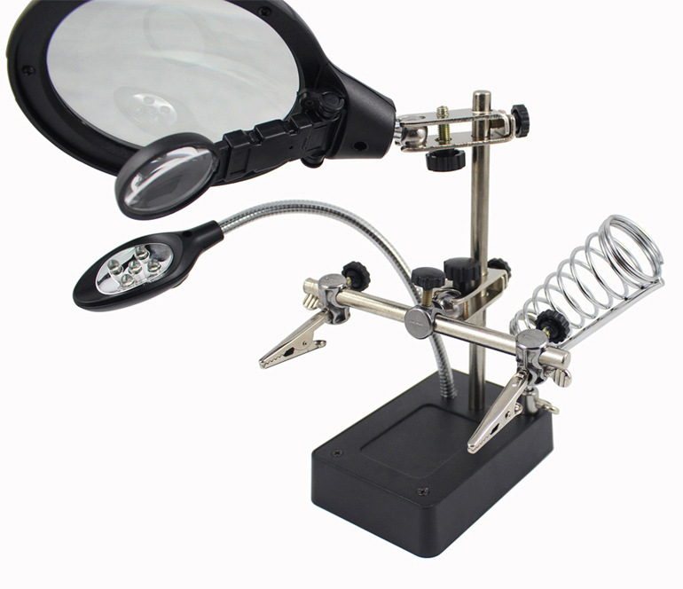 Metal Heavy Duty 3 In 1 LED Li - Jewelry Making Desk ulasan dan harga
