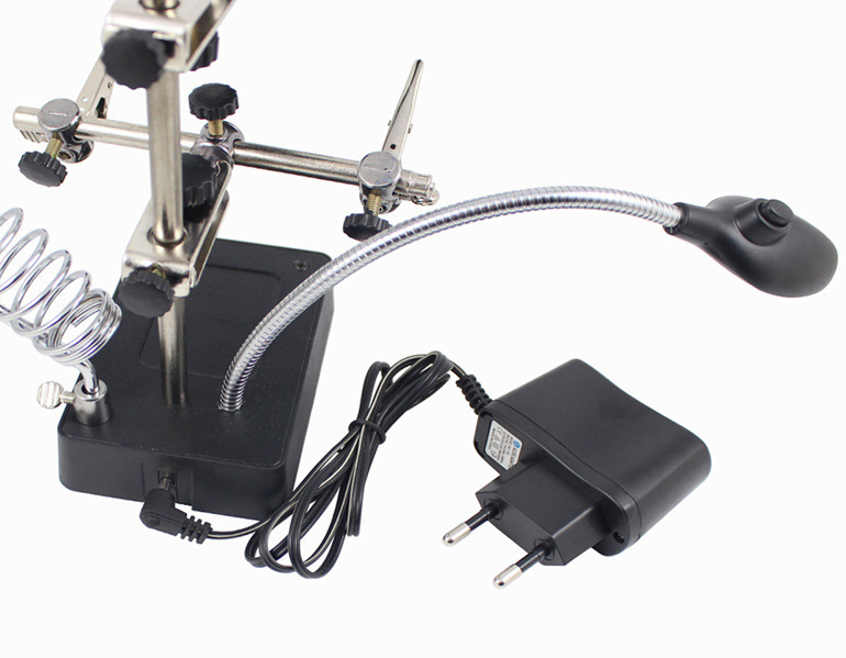 Metal Heavy Duty 3 In 1 LED Li - Jewelry Making Desk ulasan dan harga
