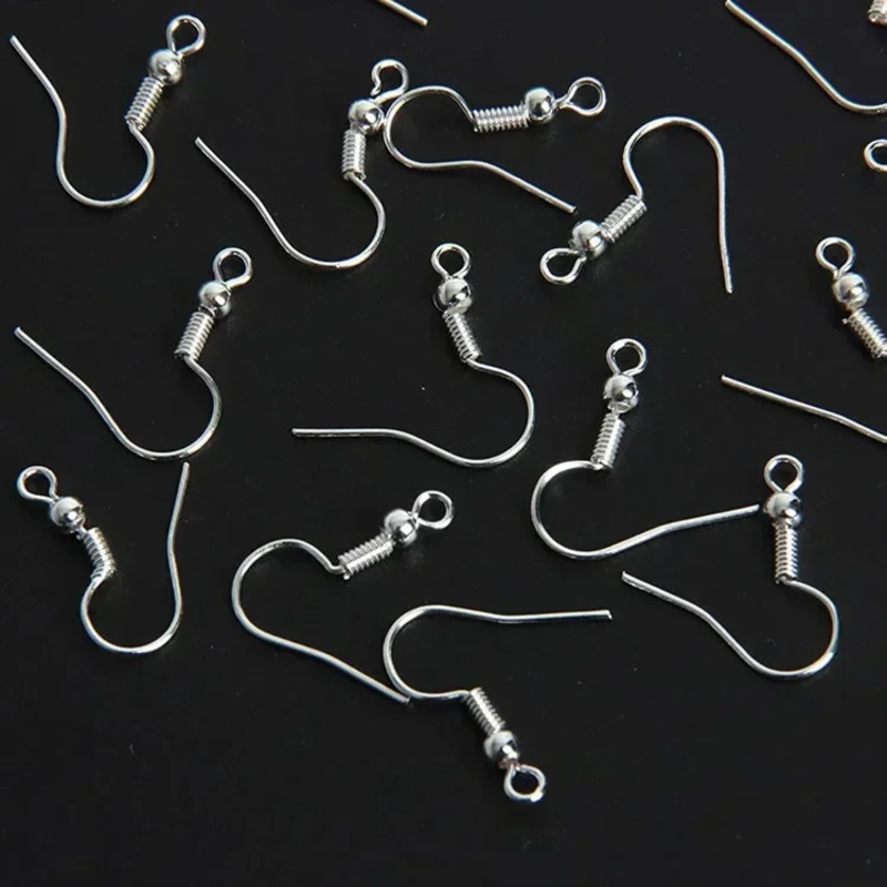 100/500pcs DIY Earring Finding - Jewelry Making Metals ulasan dan harga