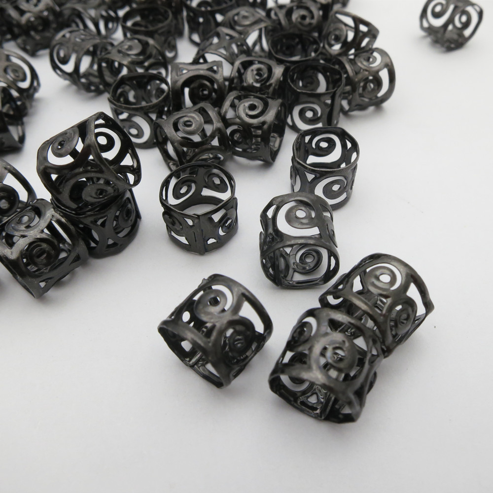 100pcs Hair Beads Jewelry, Bla - Crimp Bead Tube ulasan dan harga