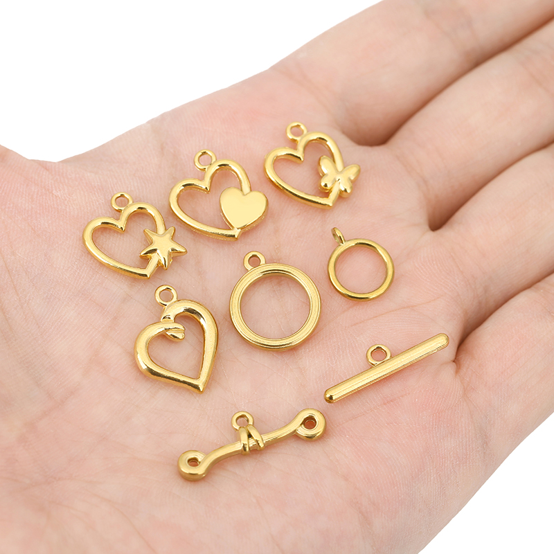 5sets PVD Never Fade Stainless - Jewelry Making Material ulasan dan harga