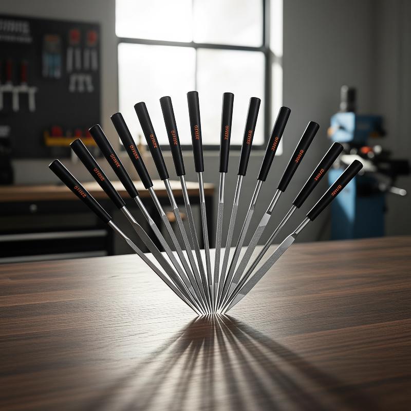 10Pcs Metal Needle File Kit No - Jewelry Making Metals ulasan dan harga