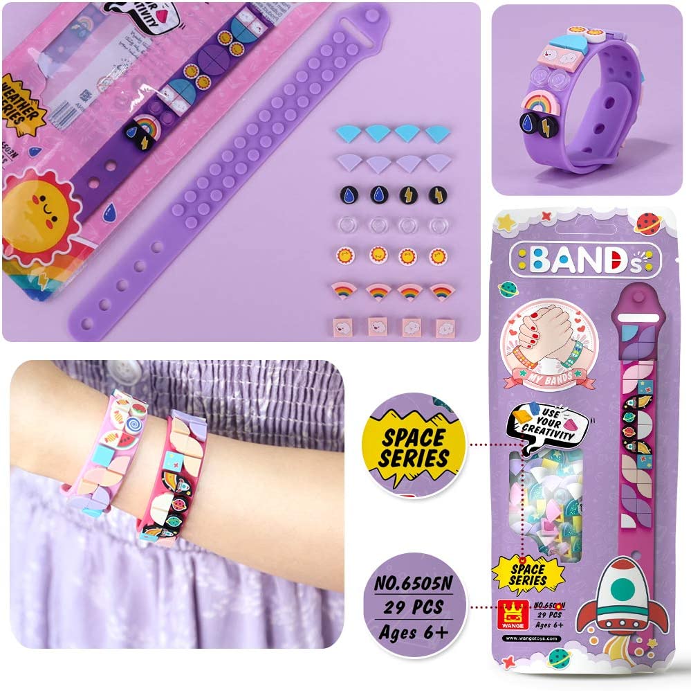 6Pcs/set Kids Building Blocks  - Jewelry Making Kit For Kids ulasan dan harga