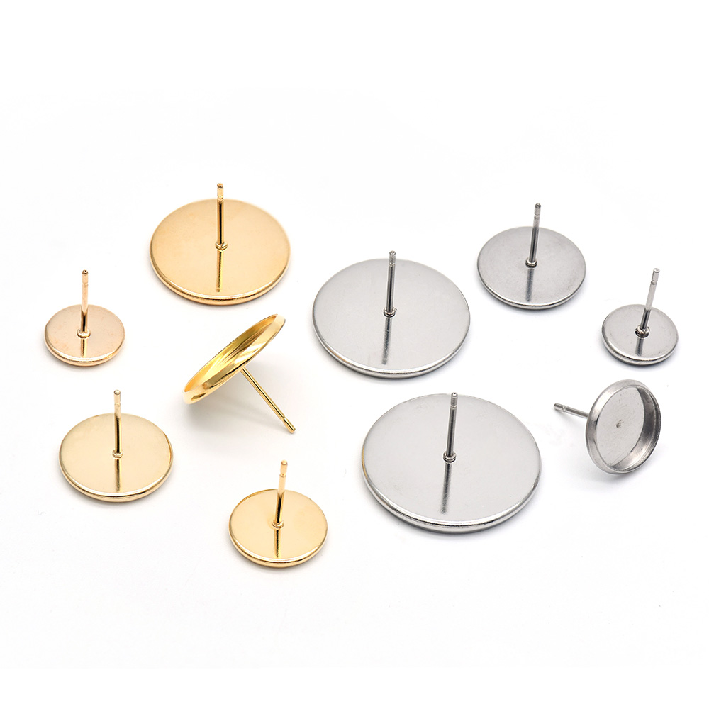10pcs 316 Stainless Steel Blan - Jewelry Making Soldering Kit ulasan dan harga
