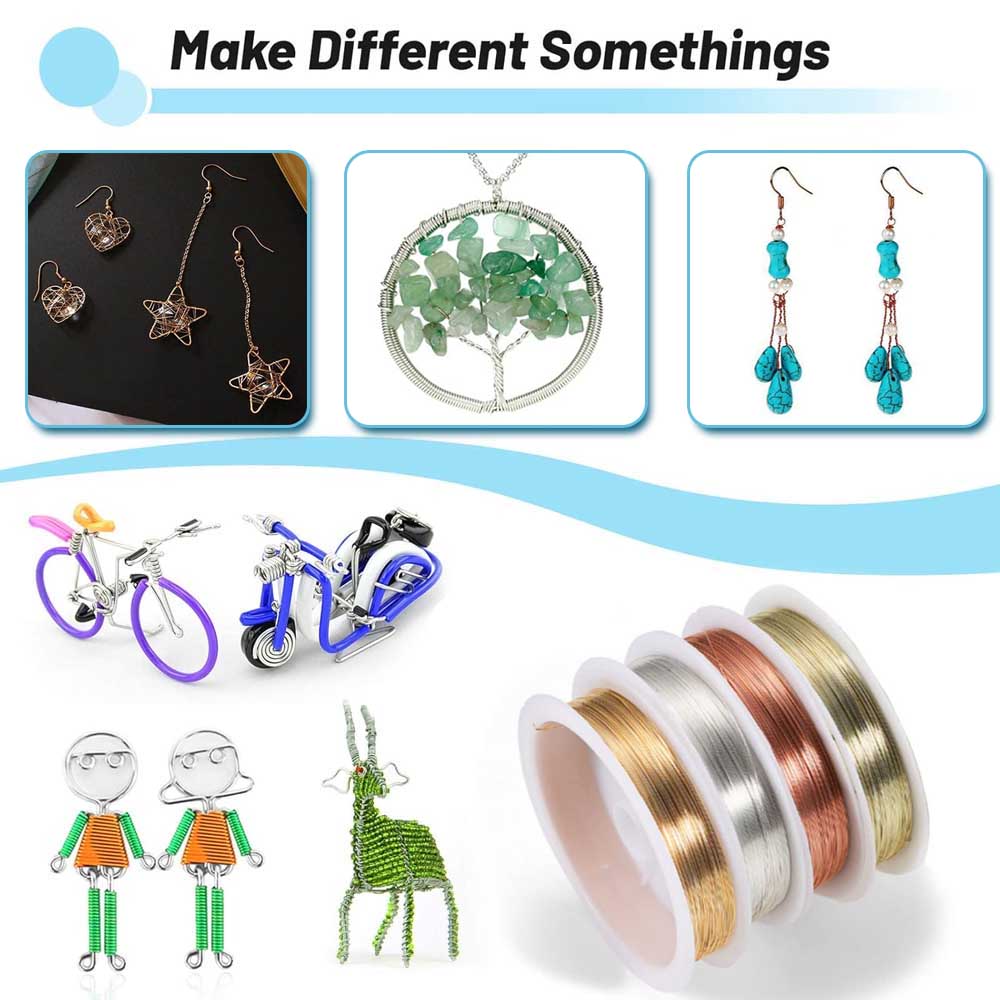 1pc 0.2-1mm Coppers Jewelry Wi - Jewelry Making With Copper Wire ulasan dan harga