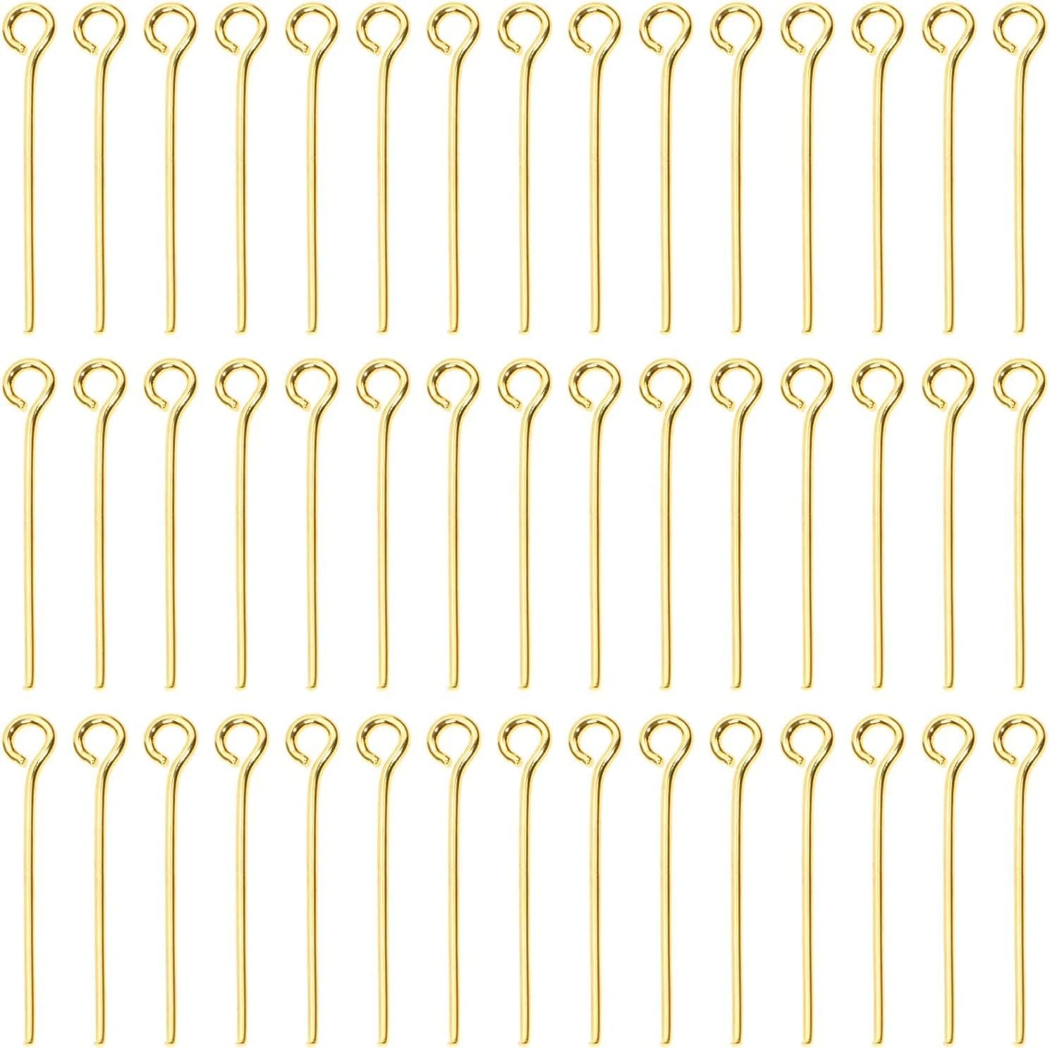200PCS 16 20 30mm Mini Metal W - Jewelry Making Essentials ulasan dan harga