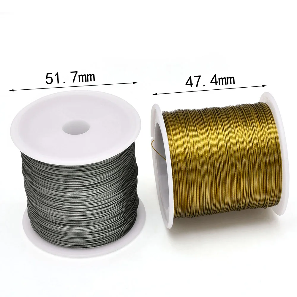 328 ft/100m 7 Strands Stainles - Jewelry Making Essentials ulasan dan harga