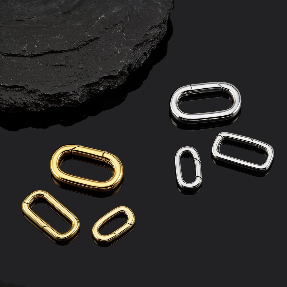 2pcs 18K Gold Plated Filled Ov - Jewelry Making Material ulasan dan harga