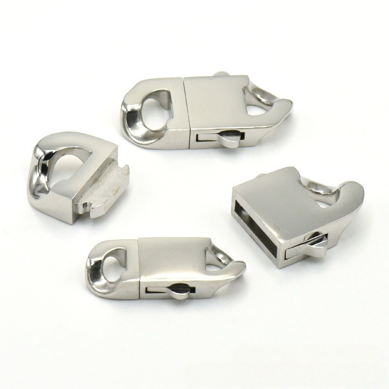Stainless Steel Spring Clasp L - Jewelry Making Brass ulasan dan harga