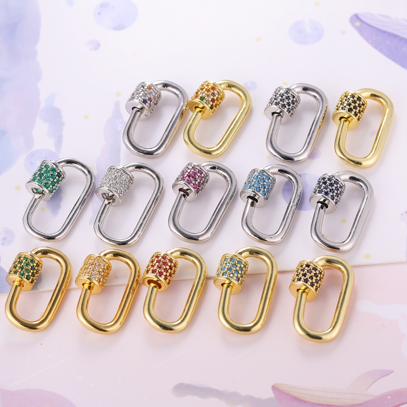Juya DIY Rainbow Charms Carabi - Jewelry Making Metals ulasan dan harga